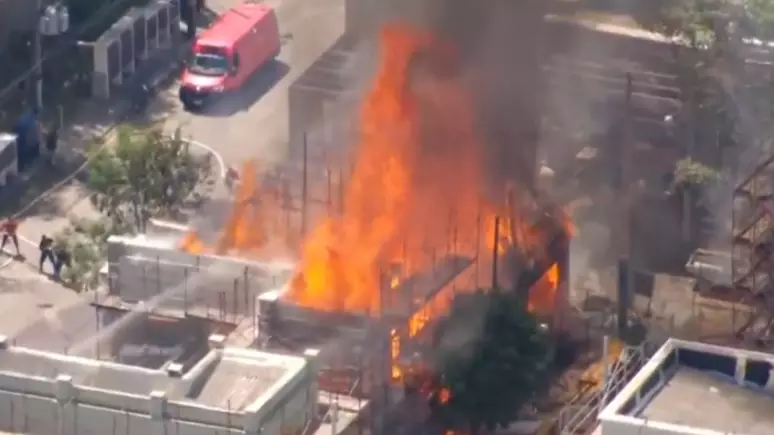 Incêndio globo