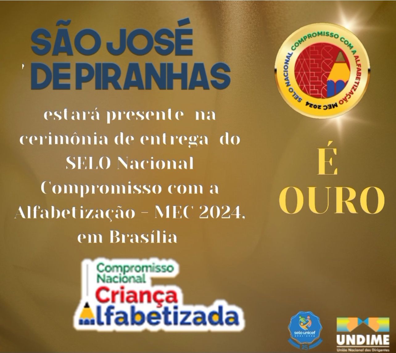 Selo ouro