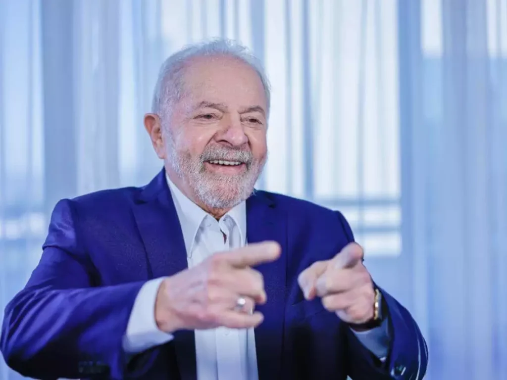 Lula feliz