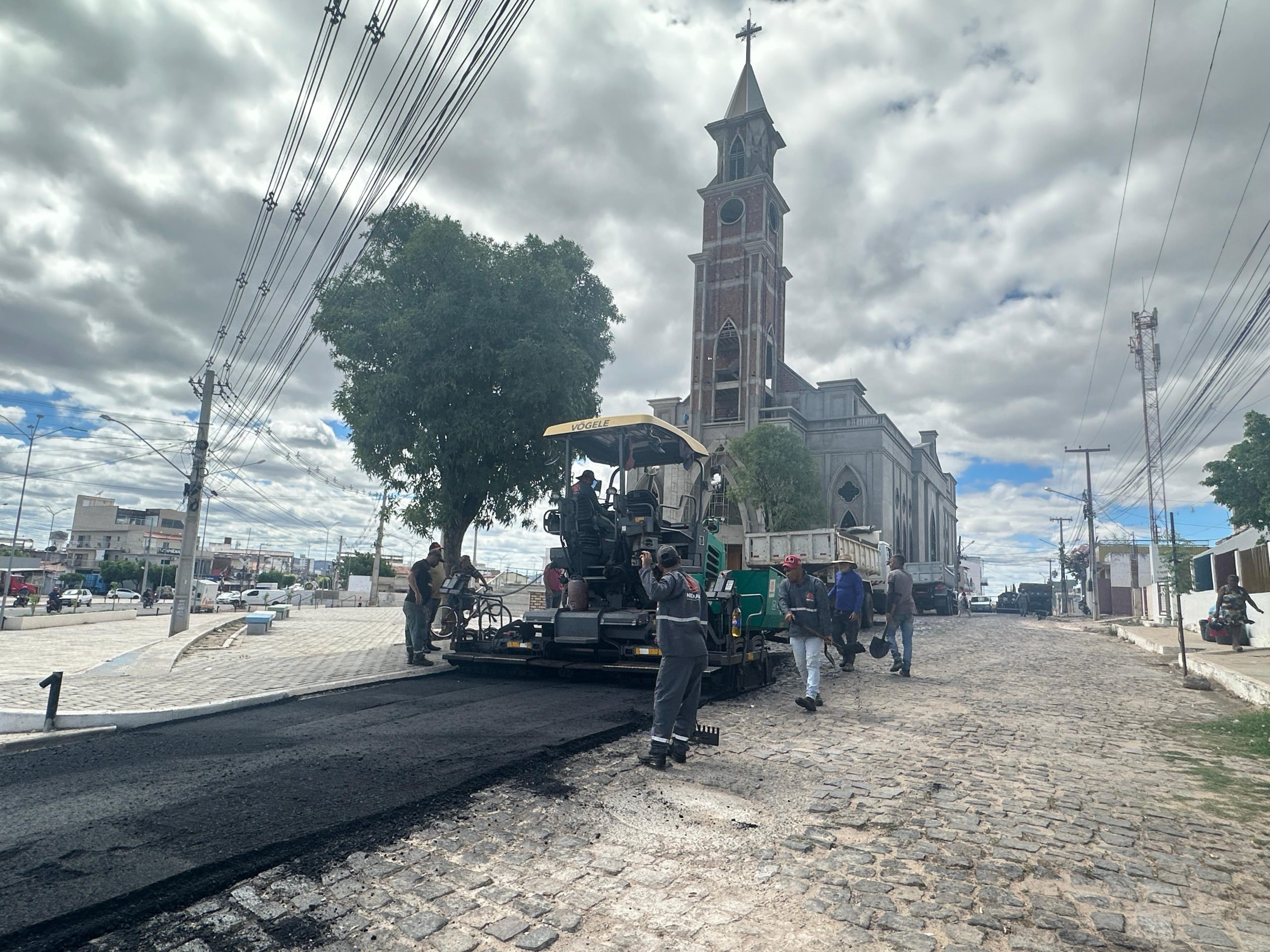 Asfalto igreja