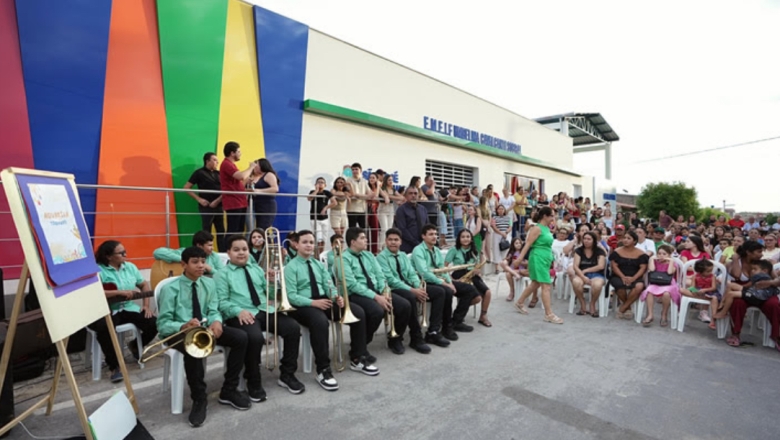 SJP escola inaugurada