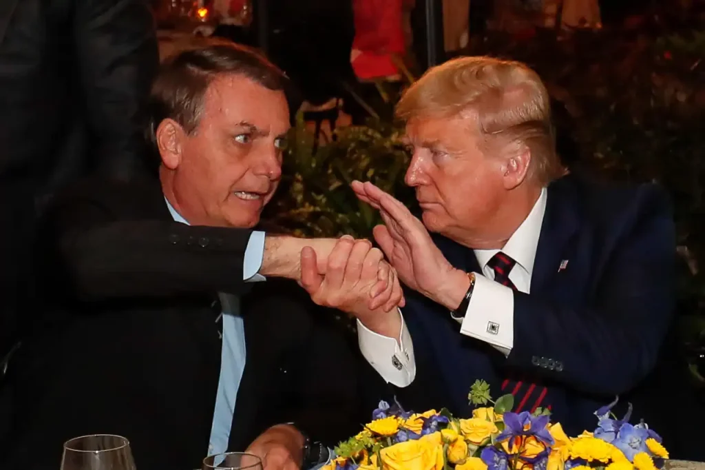 Bolso e Trump