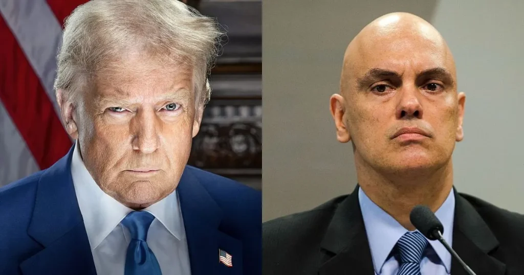Trump e moraes