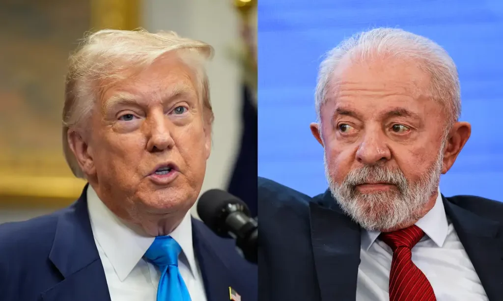 Lula e Trump