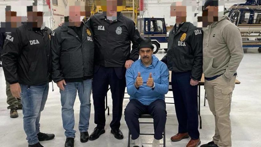 Maduro preso nos EUA