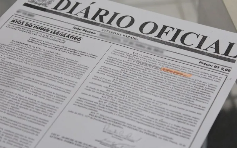 Diário oficial