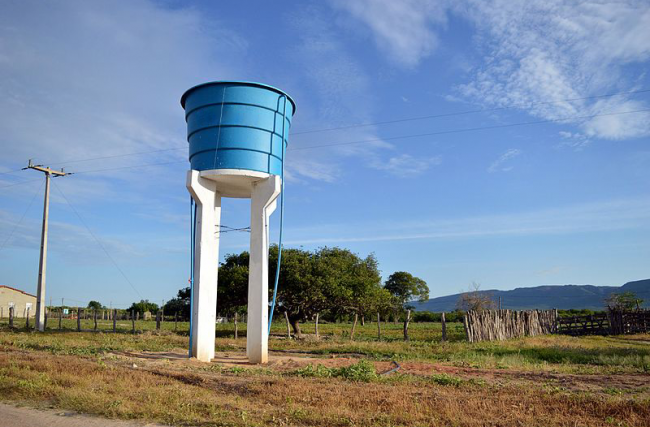 Caixa água elevada